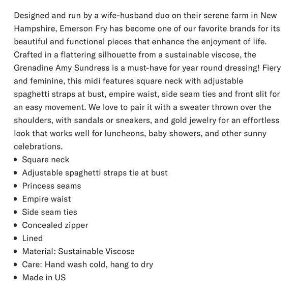 TUCKERNUCK Grenadine Amy Sundress - Picture 7 of 10